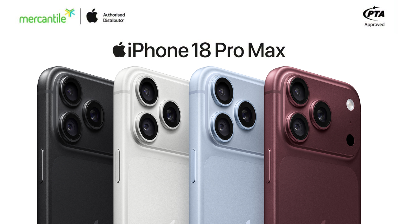 Mercantile Launches iPhone 18 Pro and iPhone 18 Pro Max Officially in Pakistan