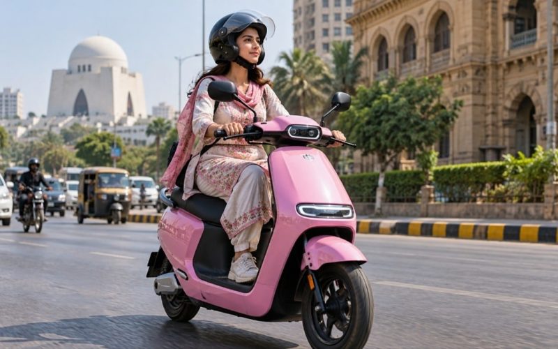 Sindh Announces 50,000 Free Electric Scooters for Women