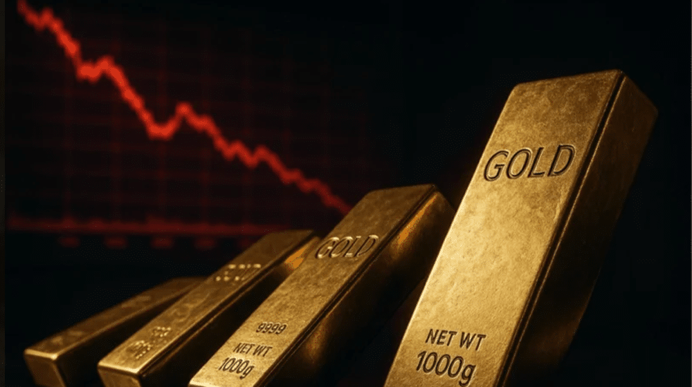 Gold Suffers Massive Crash in Pakistan Again