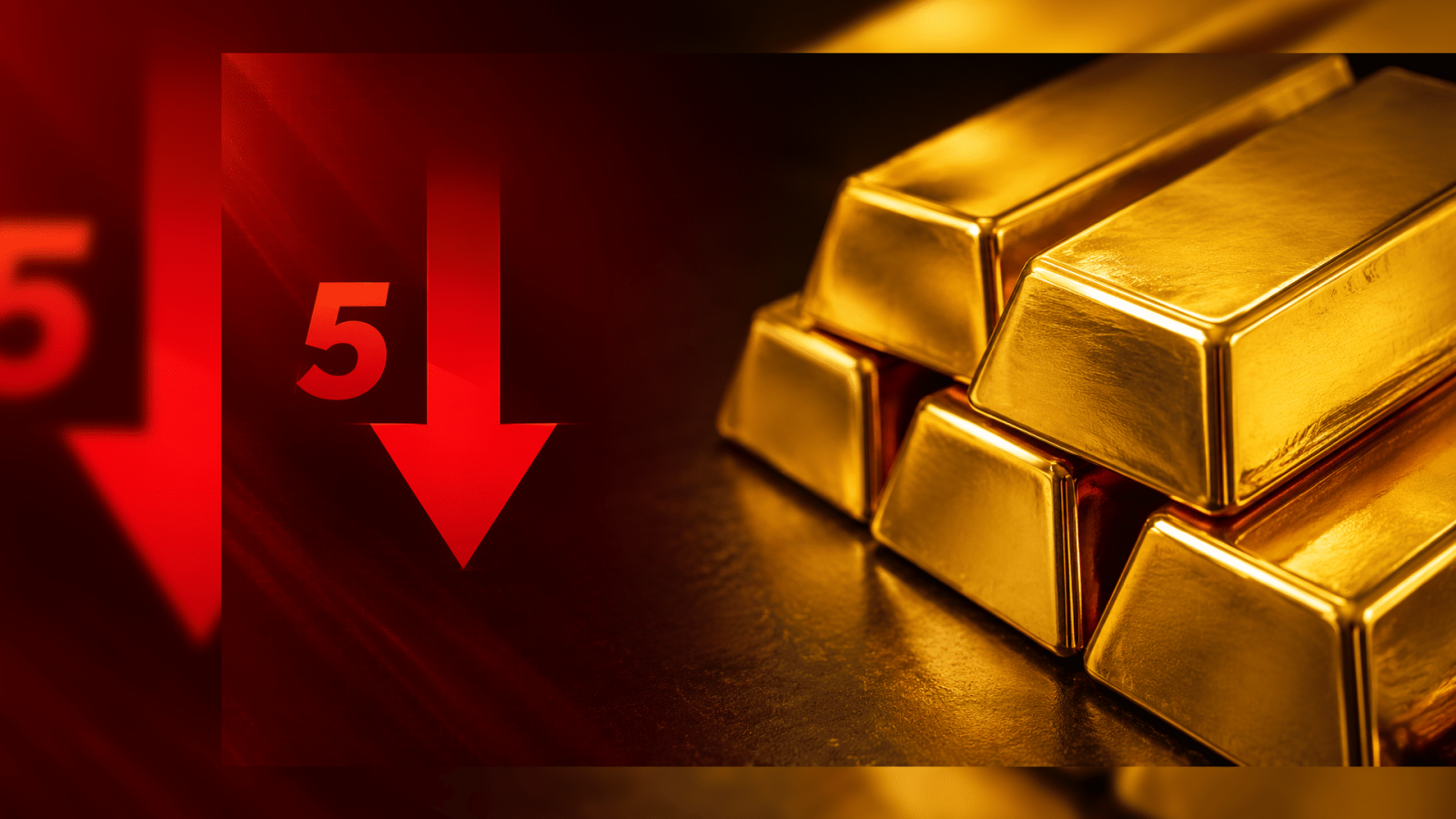 Gold Retains Dangerous Level After Sharp Decline