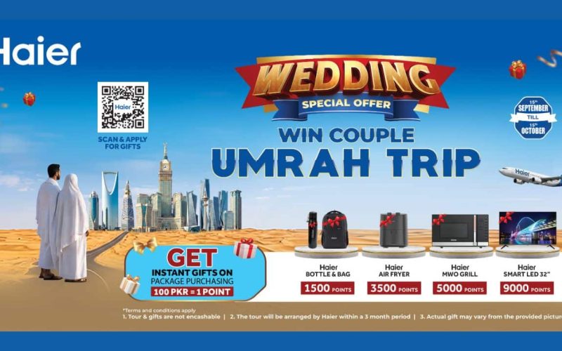Make Your Wedding Season Bigger and Better with Haier!