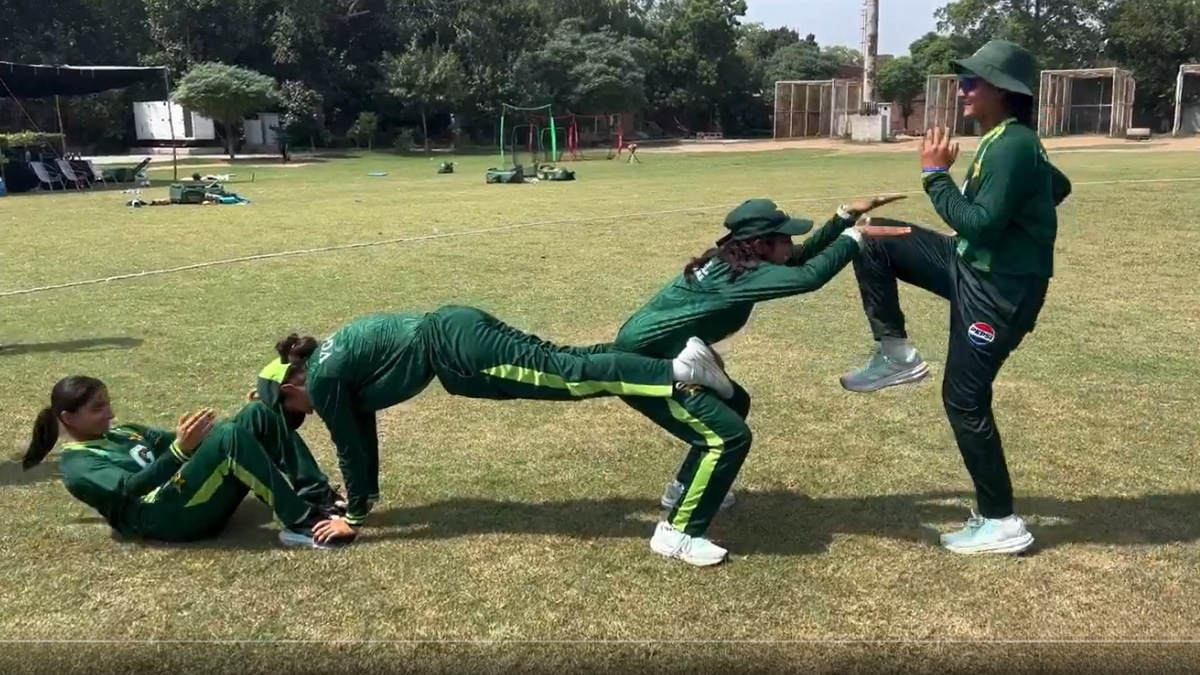 Pakistan Women's Strange Training Routine Confuses Everyone