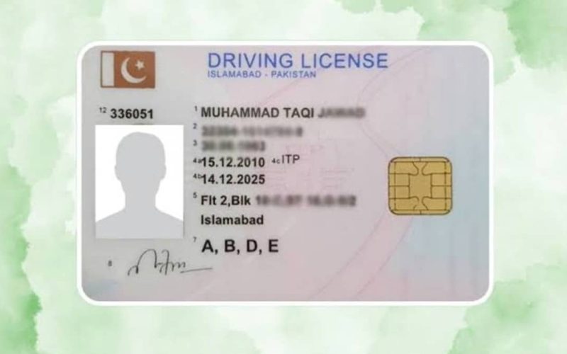 Islamabad Introduces Online Driving Licence Services