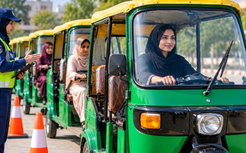 Lahore Launches Rickshaw Training Program for Women