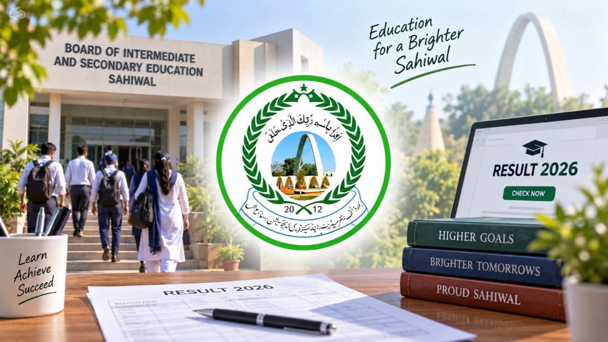 Sahiwal Board First Year Result 2026