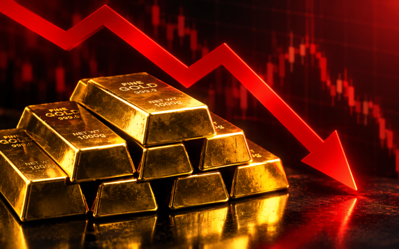 Gold Crashes Close to Rs. 3.9 Lac