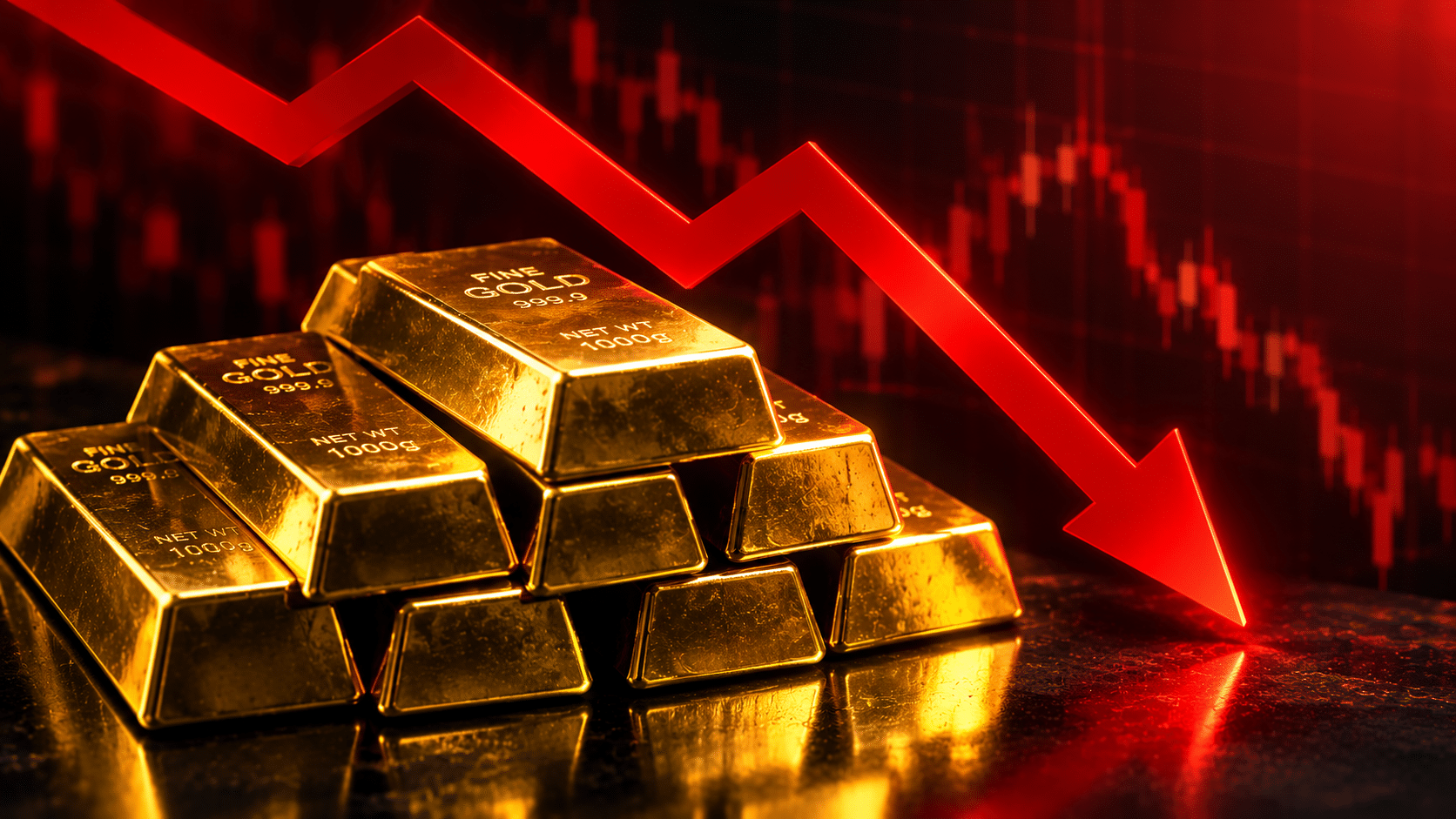 Gold Crashes Close to Rs. 3.9 Lac