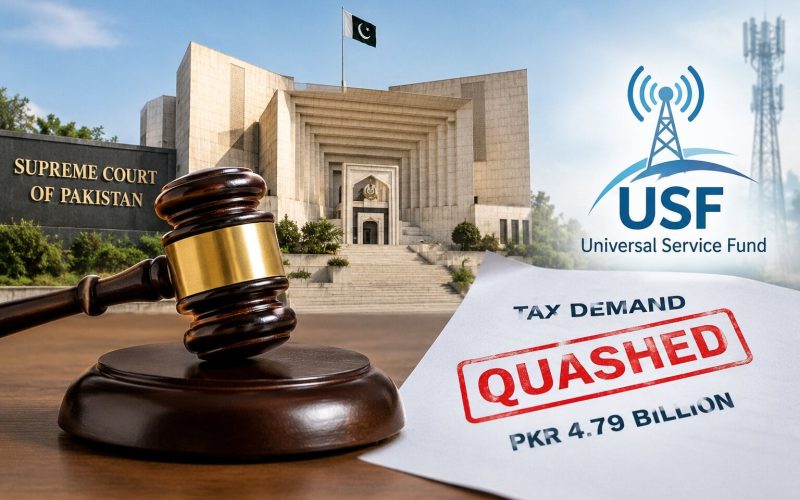 Supreme Court Quashes Pkr 4 79 Billion Tax Demand On Universal Service Fund